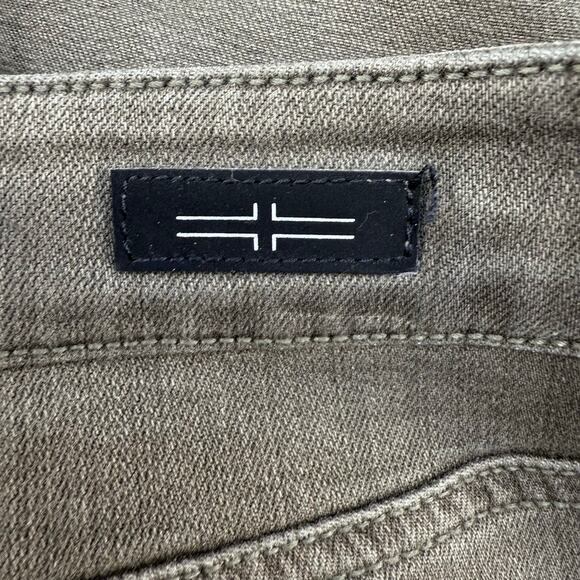 Liverpool Cargo Jeans Women's 8/29 Olive Green The Ankle Cargo Skinny Preppy - Picture 11 of 16